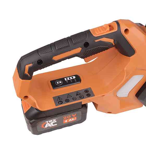 Акумуляторна ланцюгова пила Тех.АС TAOE-S12 20В, безщіткова, на 1 батарею, 30см з АКБ і ЗП в компл Коломыя