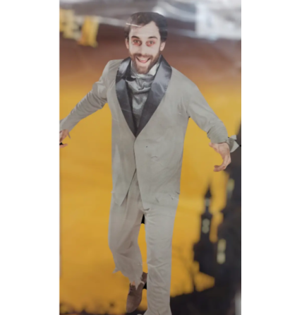 Костюм на Хелловін чоловічий сірий Київ