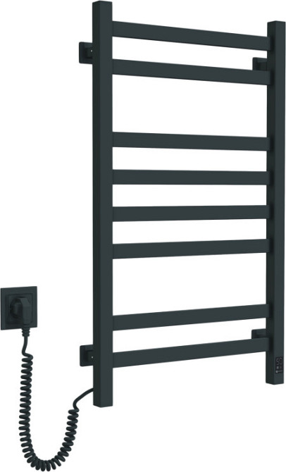 Електрична сушарка для рушників NAVIN Авангард 480 × 800 Sensor ліва, антрацит Київ - фото 3