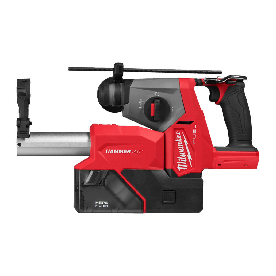 Перфоратор аккумуляторный бесщеточный SDS-PLUS MILWAUKEE M18FHACDDE-0C с пылеотводом Одесса - изображение 1