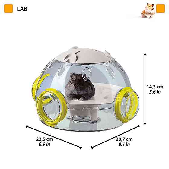 Модульный домик для хомяков Ferplast Lab (Ферпласт Леб) Запорожье