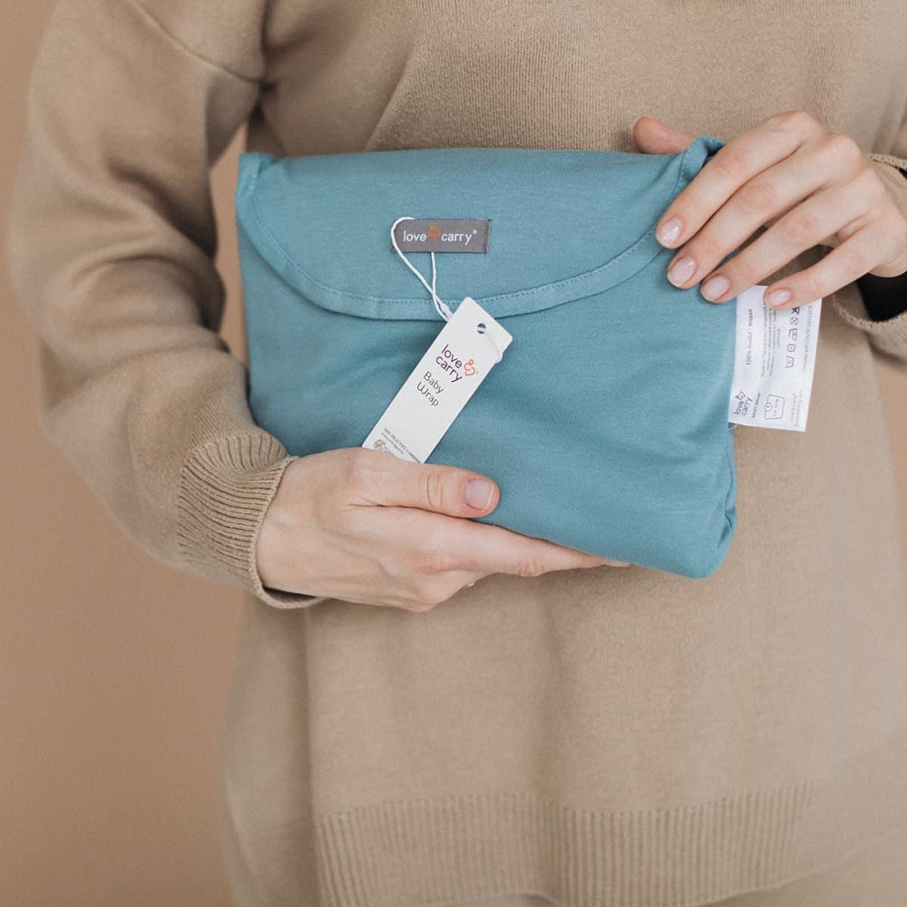 Трикотажний слінг-шарф Love & Carry - Лагуна (модал) Київ - фото 2