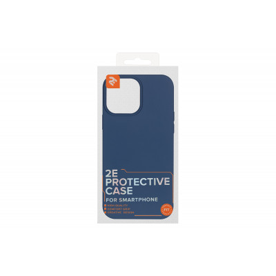 Чехол для мобильного телефона 2E Basic Apple iPhone 13 Pro Max, Liquid Silicone, Cobalt Blue (2E-IPH-13PRM-OCLS-CB) Винница - изображение 2