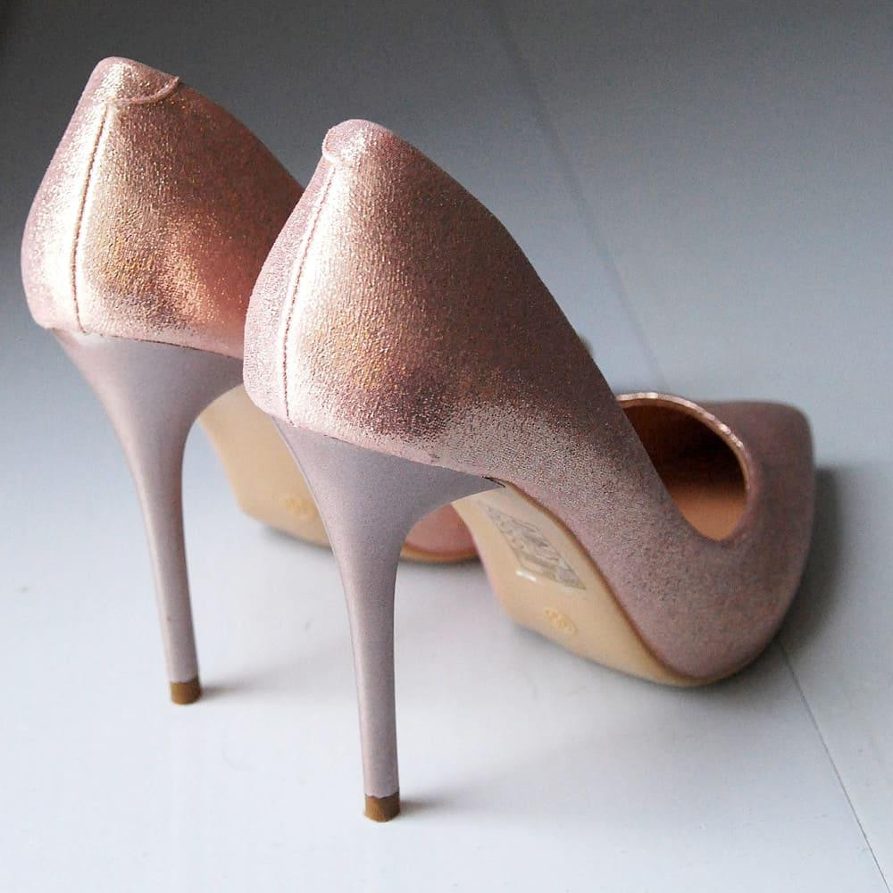 Comer Туфлі жіночі COMER шампань еко-шкіра каблук 11см розміри 36-38 (2715) Коломия - фото 3