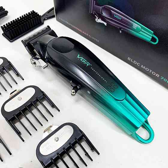 Машинка-тример 3 в 1 для стрижки волосся VGR V-662, Тример для стрижки акумуляторний професійний DF-32 Івано-Франківськ