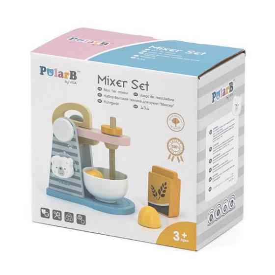 Игрушечный миксер PolarB из дерева (44019) Харьков