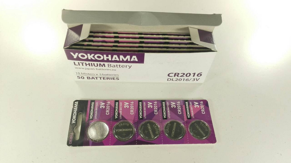 Элемент питания (батарейка) Таблетки Yokohama  2016 (А5) (5 шт) Харьков - изображение 1