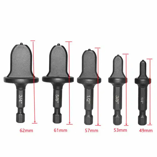 Набір розширювачів мідних труб 5шт без фаски, для шуруповерта Вінниця - фото 2