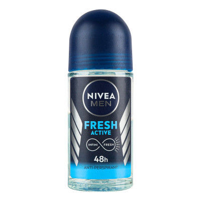Антиперспірант Nivea Fresh Active Активна свіжість кульковий 50 мл (4006000007885) Вінниця - фото 1