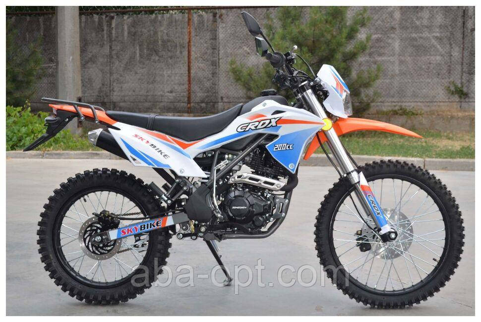 МОТОЦИКЛ SKYBIKE CRDX 200 21-18 (Ленійка 2024 року) Об'єм 196.4м3 купити в інтернет-магазині дешево Одеса - фото 8