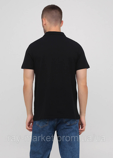 Поло базове Stedman Polo чоловіче чорне (ST3000-BLO) Київ - фото 2