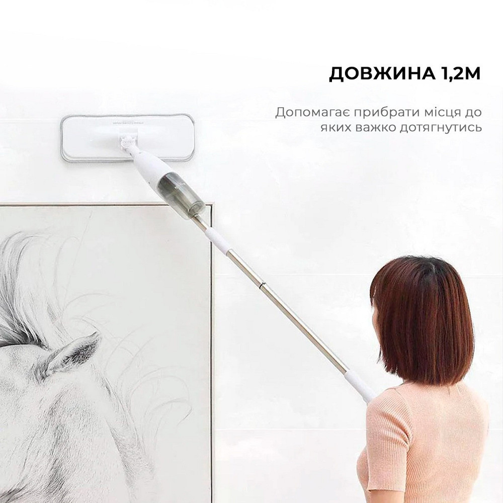 Швабра Xiaomi Deerma Spray Mop White (TB500)_ ( Швабра ) Харків - фото 12