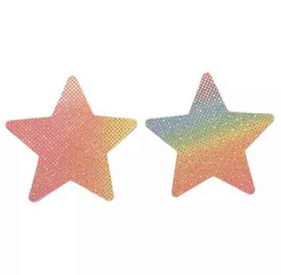 Стікіні для грудей Зірочки 8 см різнокольоровий Київ