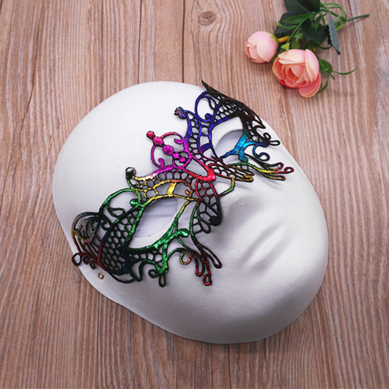 Ажурна маска на очі на зав`язках one size мультиколор Київ - фото 2