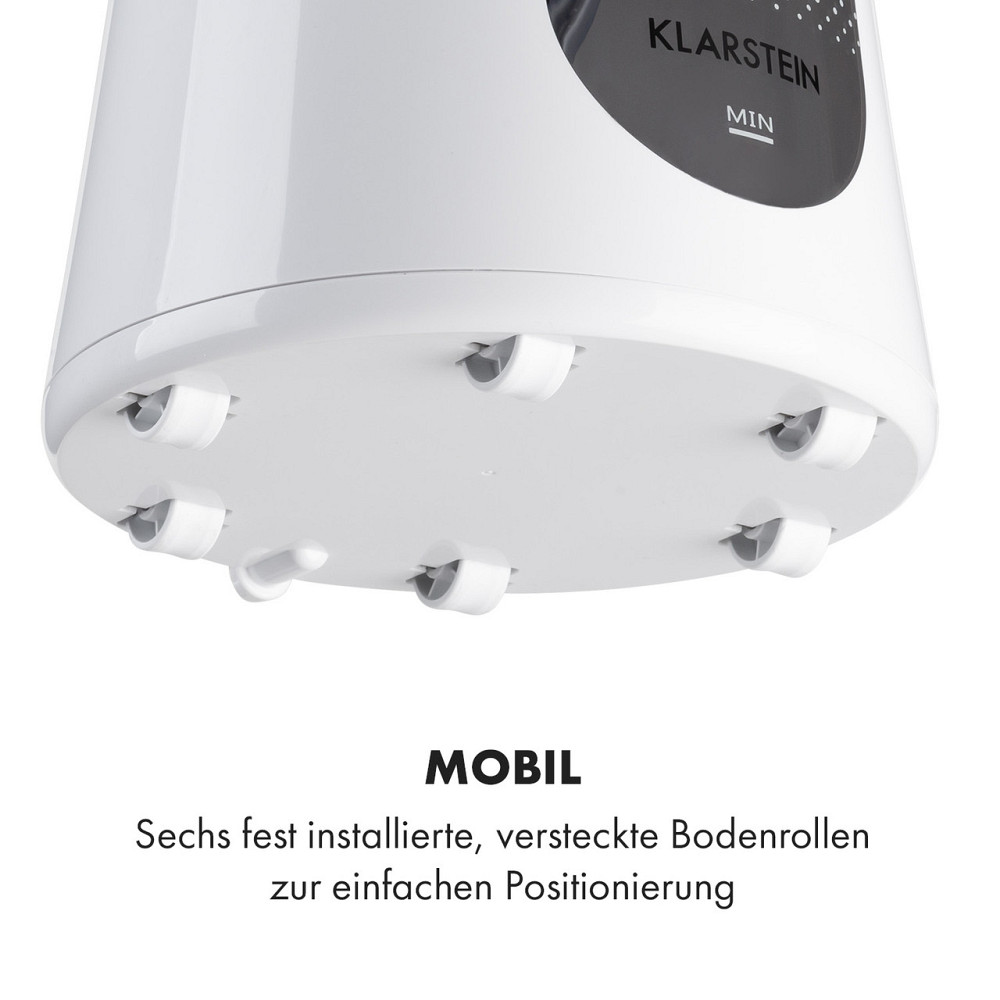 Охолоджувач повітря Skyscraper Frost 45 Вт 7 літрів 2 пакети з льодом мобільний білий (Німеччина, читати Рівне - фото 9