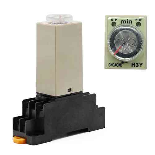 Таймер H3Y-2 на DIN-рейку, 0-60 мин, 12 В, 5 А Киев