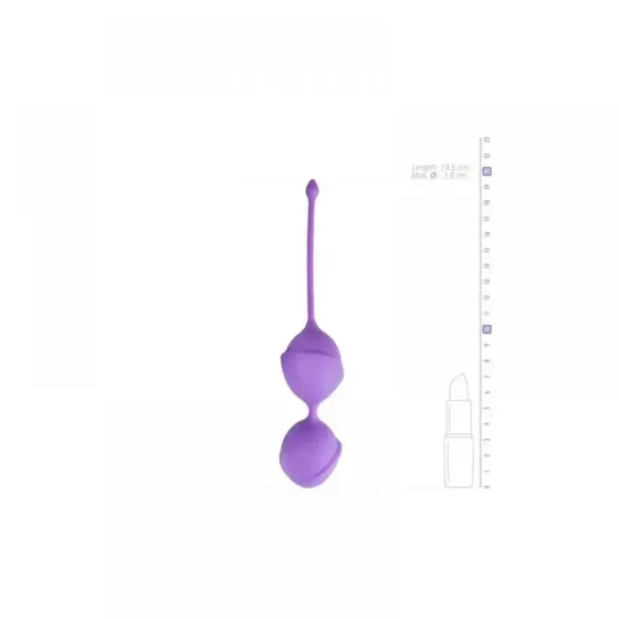 Вагінальні кульки подвійні Purple Double Vagina Balls Sex Aura Київ