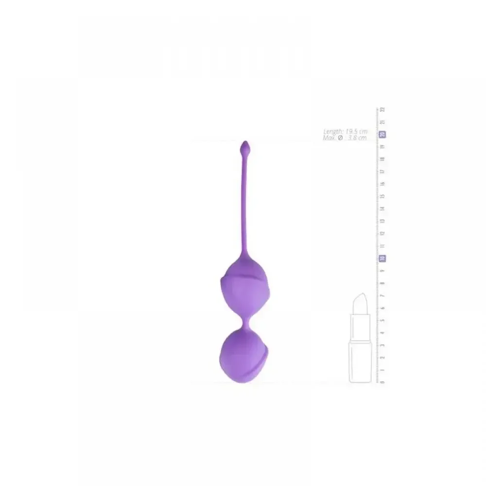 Вагінальні кульки подвійні Purple Double Vagina Balls Sex Aura Київ - фото 4