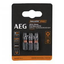 Бита ударная AEG AAK252PZ3, PZ3, 25мм (3шт) Одесса - изображение 1