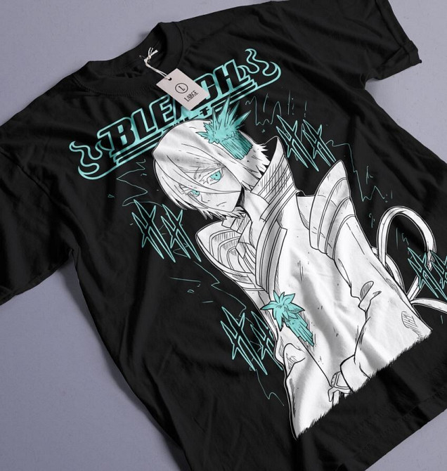 Футболка аниме Блич оверсайз (S/M/L) Черний AnimeJ1116 Днепр - изображение 2