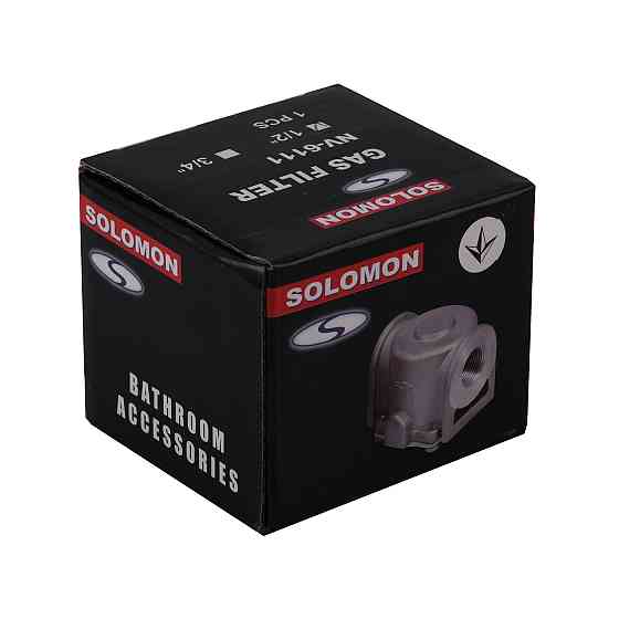 Фильтр газовый алюминиевый SOLOMON 1/2″ NV-6111 Киев
