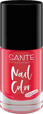 VEGAN-Лак для ногтей Nail Color 01 Blooming Coral SANTE 8 мл Киев