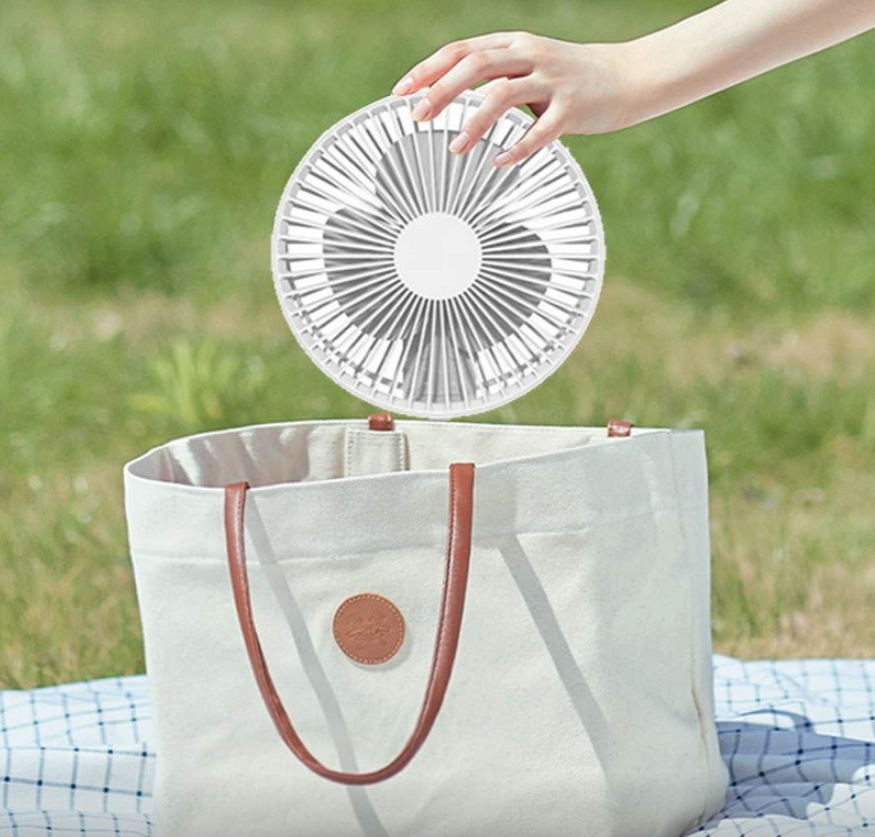 Вентилятор акумуляторний E-dream USB 7200mAh діаметр 20 см з телескопічною конструкцією, до 5 годин роботи Одеса - фото 5