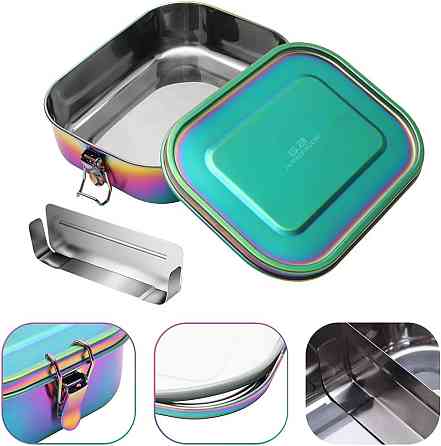 Ланч-бокс з нержавіючої сталі Ga HOMEFAVOR 1400 мл Луцк