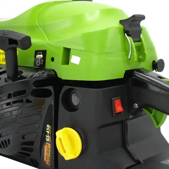 Бензопила цепная бензиновая Procraft 52 см3 бензопила садовая для дерева пила бензопила профессиональный инструмент 45 см шина Львов