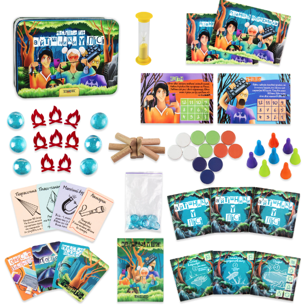 Настільна гра Strateg  Айтішники у лісі  українською мовою (30388), шт Киев - изображение 1