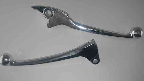 Важелі керма Хонда LEAD (голі) (диск/барабан, хром) Мукачево