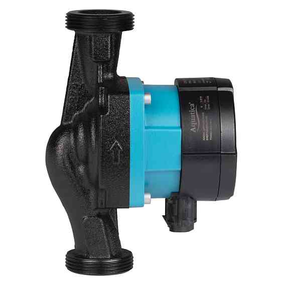 Aquatica Насос циркуляционный энергосберегающий 5-60Вт Hmax 8м Qmax 63л/мин Ø1½" 180мм + гайки Коломия