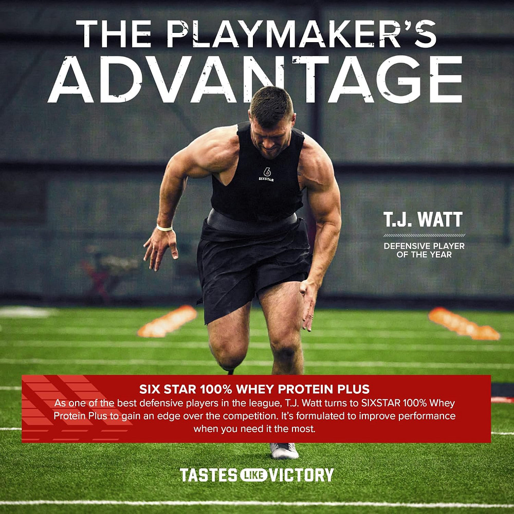 Протеїн Six Star 100% Whey Protein Plus 821 g (Vanilla Cream) Луцьк - фото 3