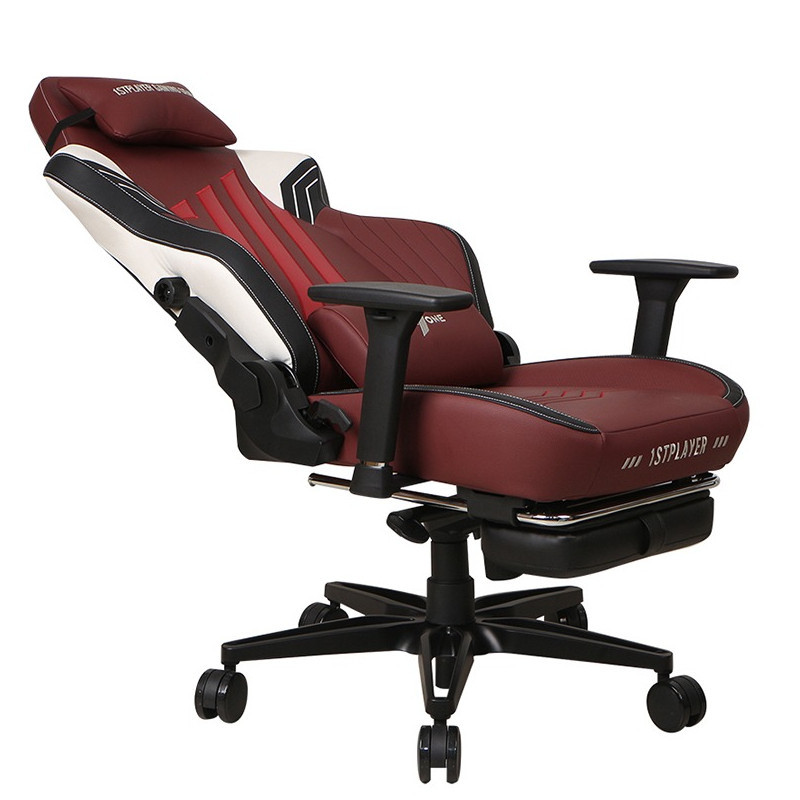 Крісло для геймерів 1stPlayer Duke Black White Red ( 10188 ) Харків - фото 3