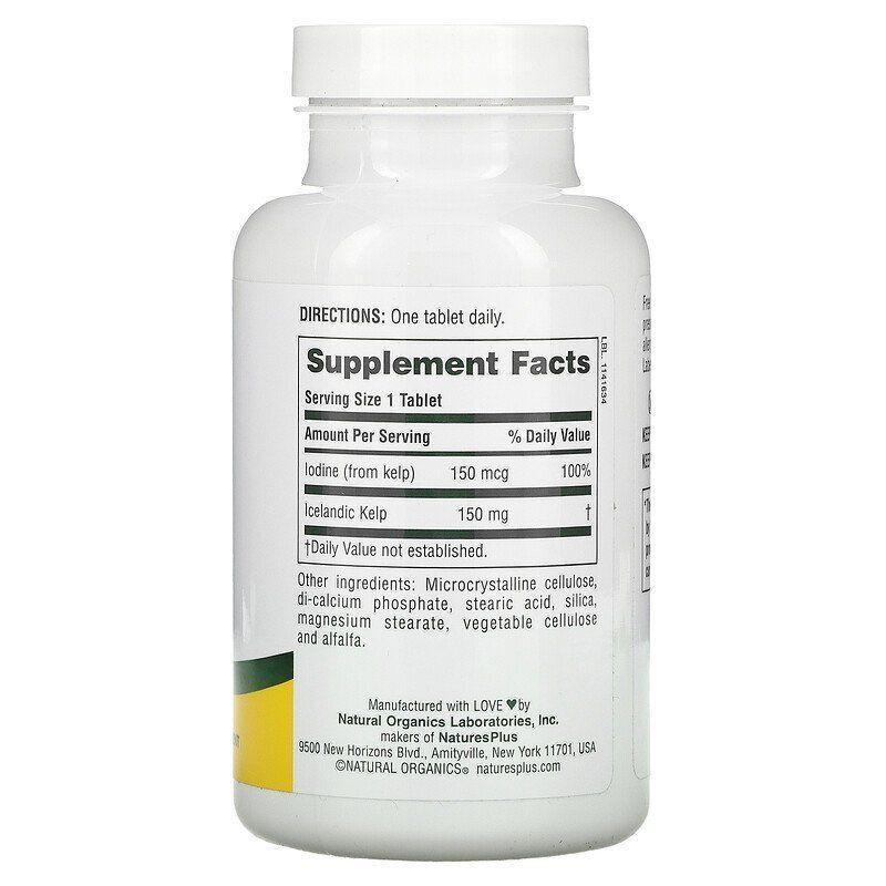 Ламинария Nature's Plus Kelp 300 таб Киев - изображение 2