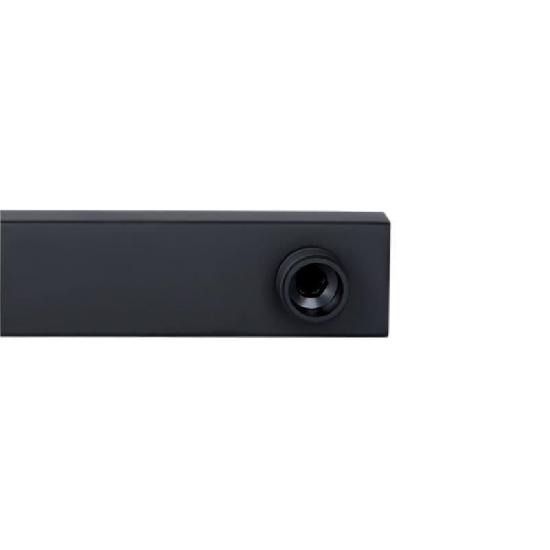 Кронштейн для верхнего душа Qtap Trubice 400 мм прямоугольный QTTRU120BLM45929 Black Matt черный Киев - изображение 3