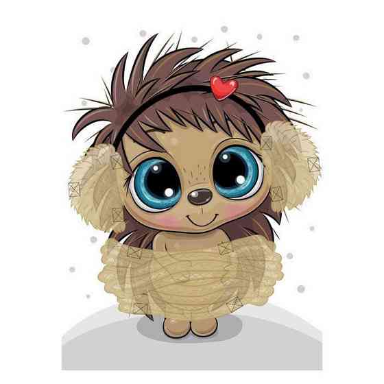 Дитячий набір творчості Об'ємні аплікації "Звірятка-модники" 1505003 Вінниця