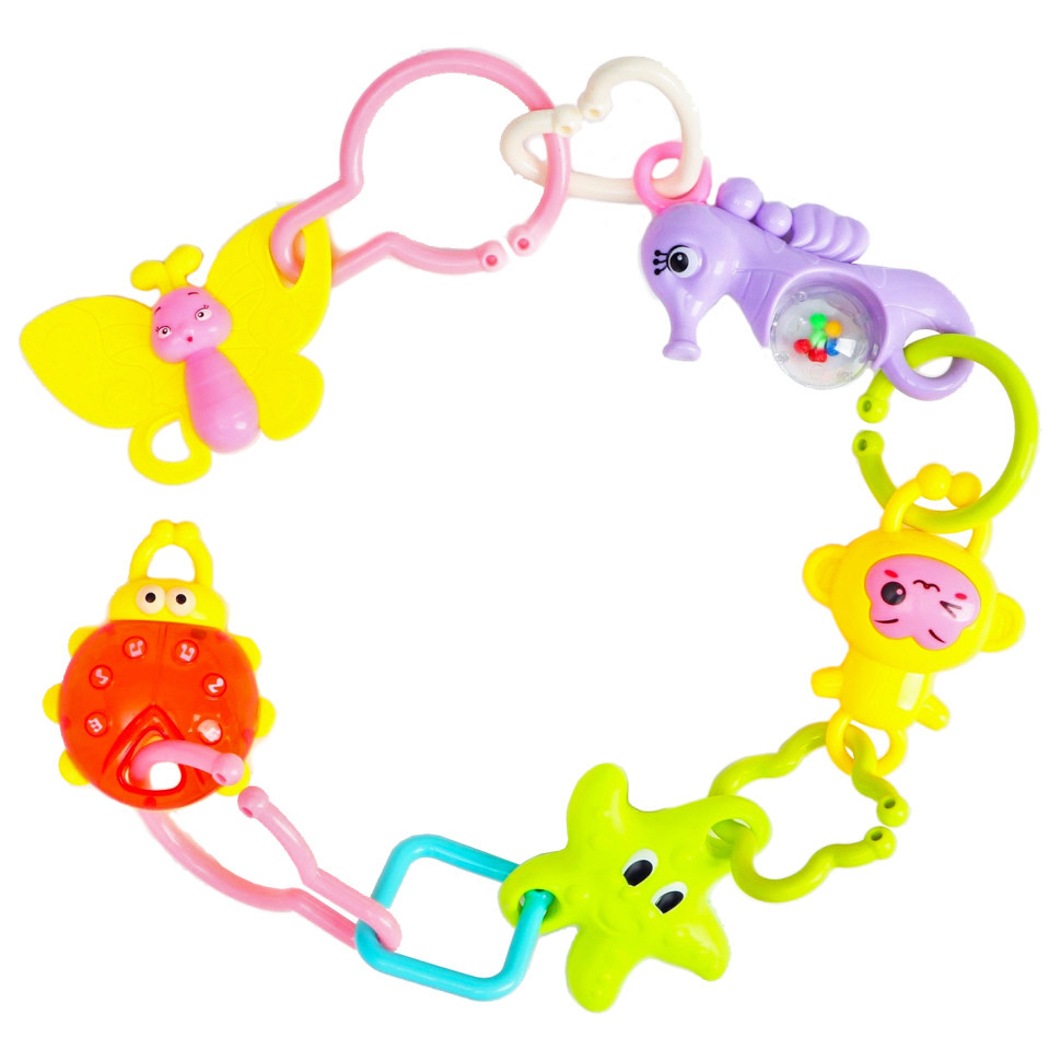 Погремушка 2803, 5 штук в пакете 23*27см Винница - изображение 2