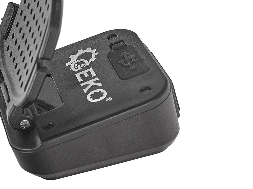 Ліхтаик чоловий "GeKo" протиударний з рефлектором LED COB 3W 500mAh 500lm IP44 Київ - фото 8