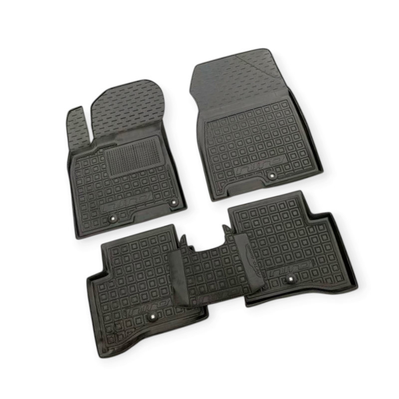 Килимки Кіа Niro (2016-2021) борт 2,5 см, з перемичкою салону Мукачево - фото 1