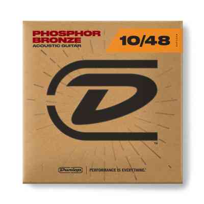 Струны для гитары Jim Dunlop Phosphor Bronze Acoustic Guitar Strings (10-48) (DAP1048) Винница