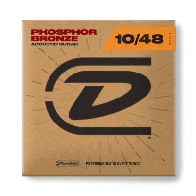Струны для гитары Jim Dunlop Phosphor Bronze Acoustic Guitar Strings (10-48) (DAP1048) Винница - изображение 4