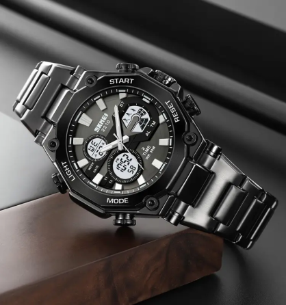 Годинник чоловічий наручний кварцовий Skmei 2210 Чорний Вінниця