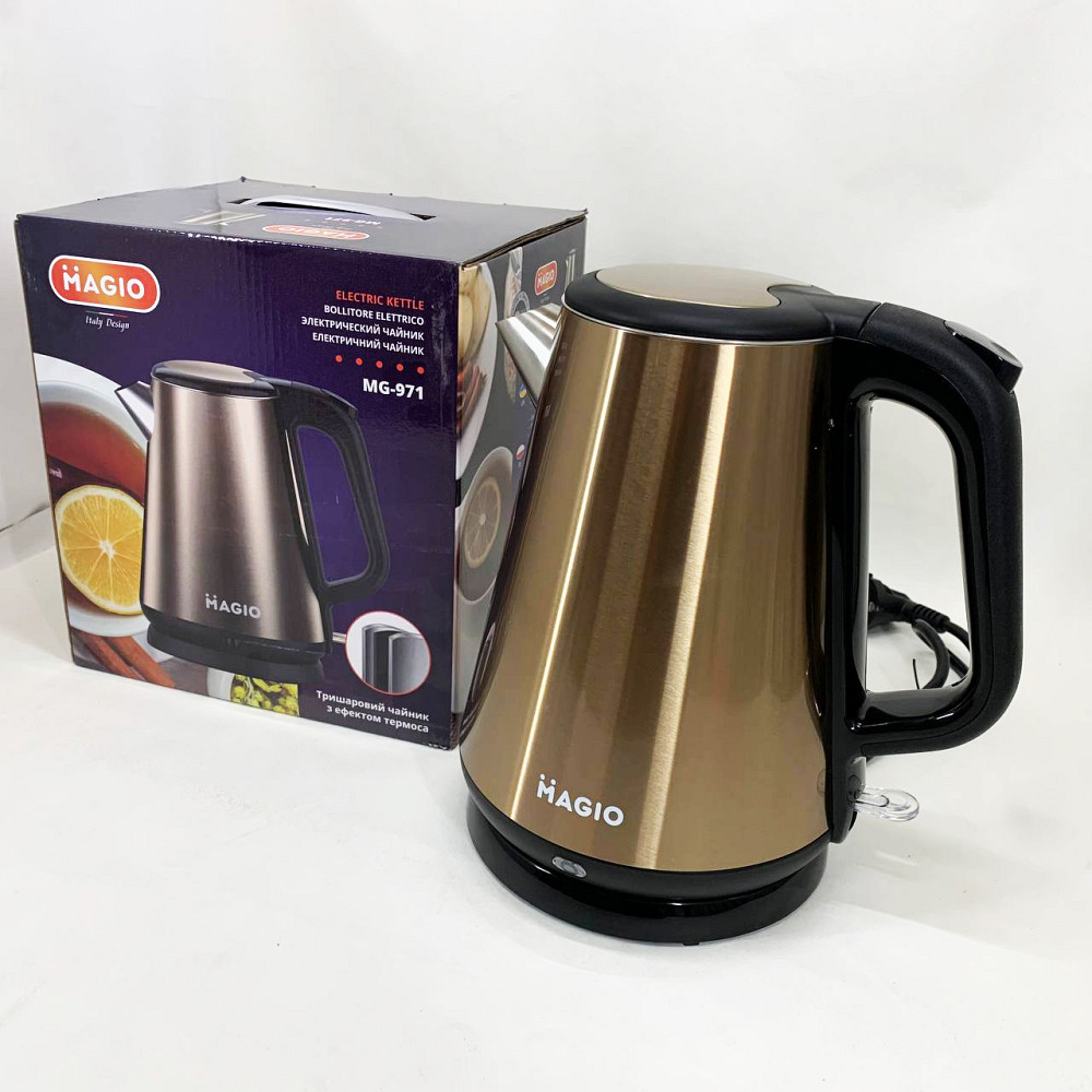 Гарний кухонний чайник, Електричний чайник з автовідключенням Побутовий для кухні VA-67 Львів - фото 11