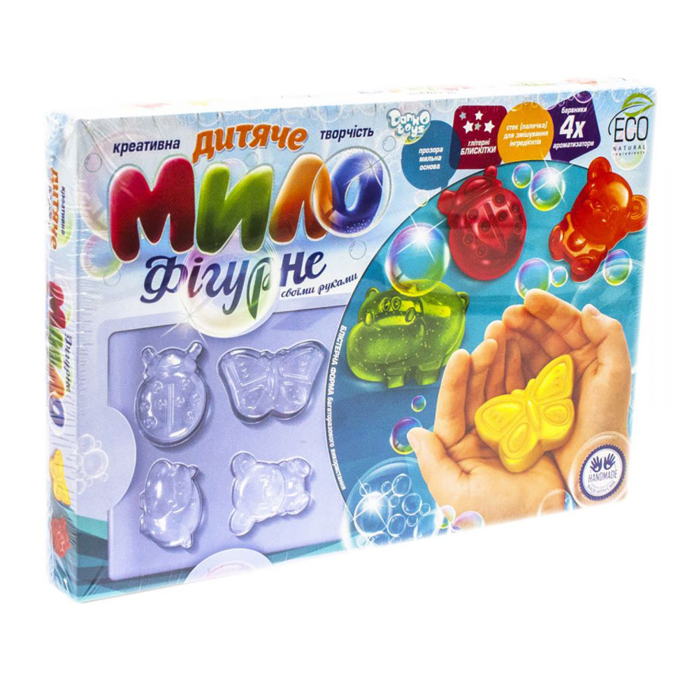 Комплект креативної творчості "Фігурне мило" DFM-01-01-03U УКР  DFM-01-01U Вінниця - фото 1