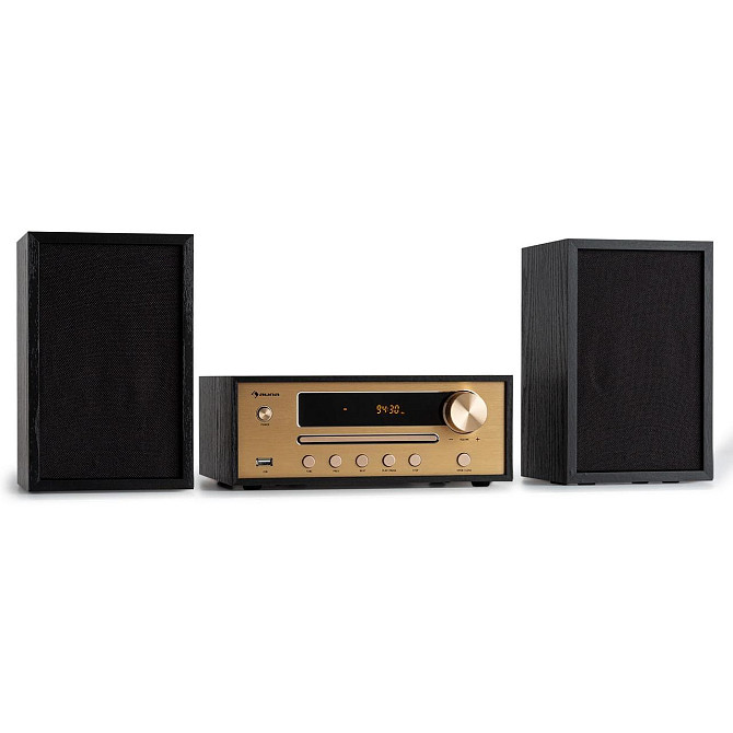 Проигрыватель CD AUNA Berklee HiFi Stereo радио FM USB BT с пультом Германия Днепр - изображение 1