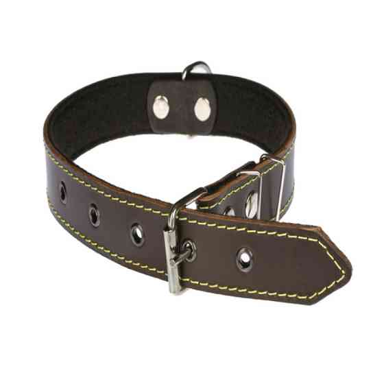 Нашийник 416 30 мм "Класик" шкіра подвійний Вінниця