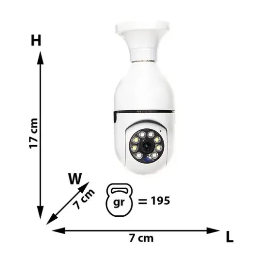Наружная Wi-Fi камера E280-1080P на 2 мегапикселя Коломия