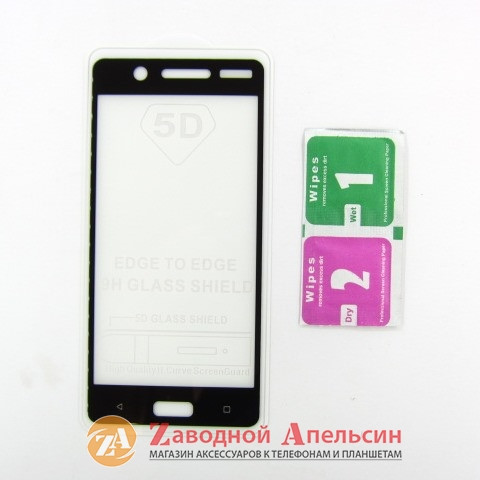 Защитное стекло Nokia 5 TA-1053 Full Glue Glass Одесса - изображение 2