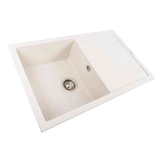 VALESO Гранітна мийка VALESO MAGNUM 7950 матова Біла в крапку Киев